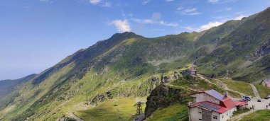 Dağların güzel manzarası