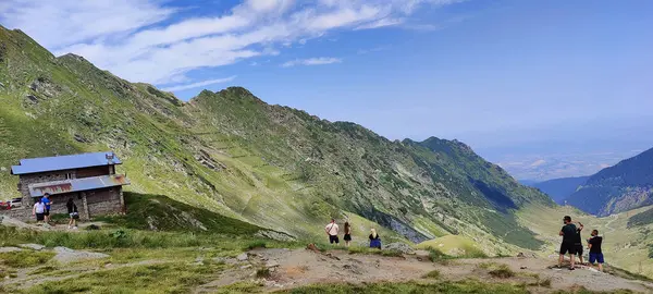 Dağların güzel manzarası