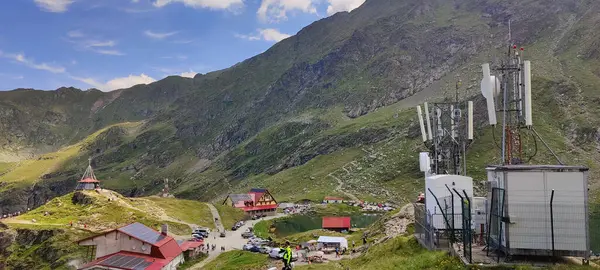 Güzel dağ manzarası. Doğa, seyahat