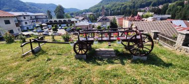 Eski şehrin güzel manzarası.