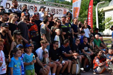 Minsk, Belarus - 16 Mayıs: Konserdeki insanlar