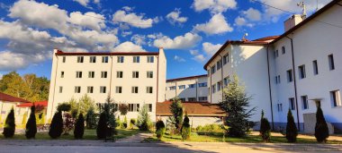 Güzel şehirde bina