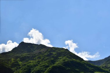 Dağların güzel manzarası