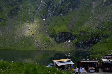 Dağların güzel manzarası