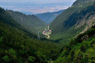 Dağların güzel manzarası