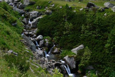 Alplerdeki Güzel Şelale