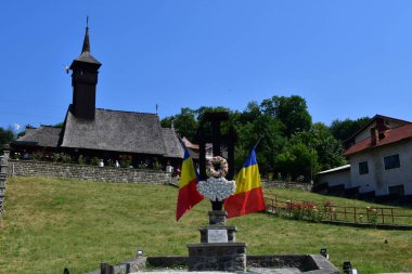 Romanya 'nın Cezu köyündeki Aziz John Kilisesi.