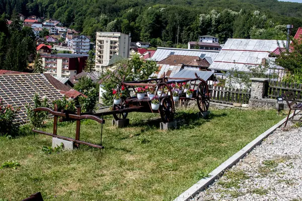Transtranasan 'ın tarihi köyünde küçük bir kilise var..