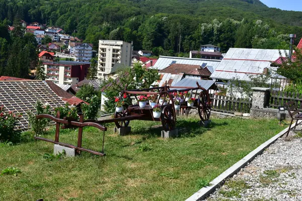 Eski şehrin manzarası.