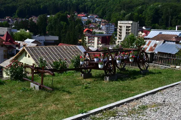 Romanya 'nın tarihi Brasov kasabası