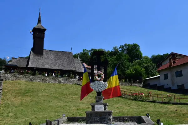 Romanya 'nın Cezu köyündeki Aziz John Kilisesi.