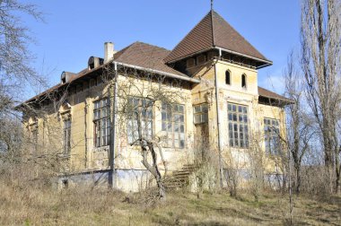 old house in the forest, ukraine