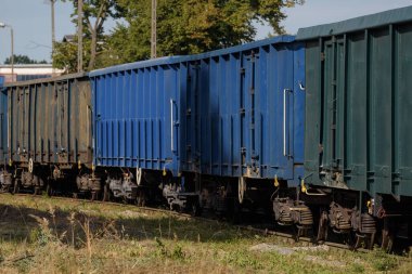 RAILROAD - Kömür ve diğer minerallerin taşınması için vagonlar