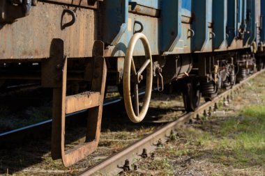 RAILROAD - Kömür ve diğer minerallerin taşınması için vagonlar