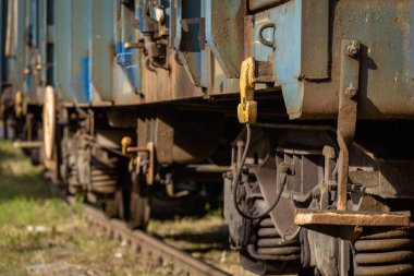 RAILROAD - Kömür ve diğer minerallerin taşınması için vagonlar