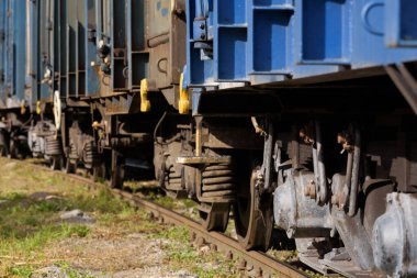 Demiryolu Nakliyesi - Kömür ve diğer minerallerin taşınması için vagonlar
