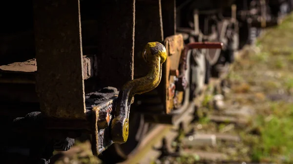 Railway Transport Freight Wagon Safety Switches Valves — Photo