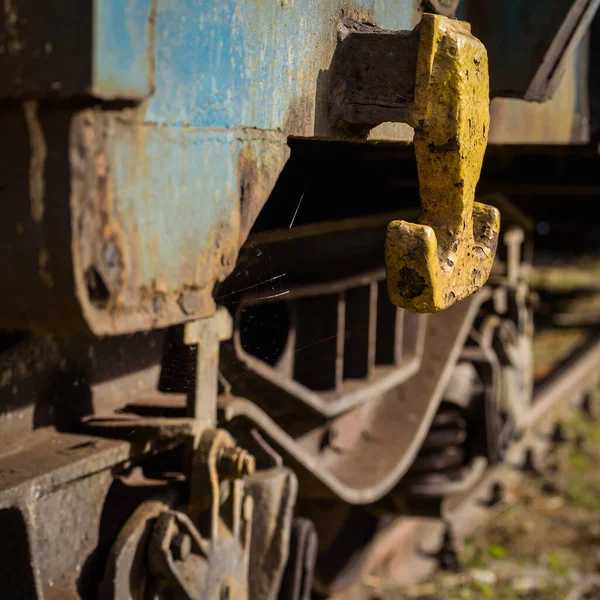 Railway Transport Вагоны Перевозки Угля Других Полезных Ископаемых — стоковое фото