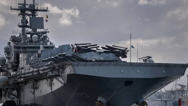 Gdynien Polen 2022 Amerikanisches Amphibisches Angriffsschiff Auf Hafenbesuch — Stockfoto