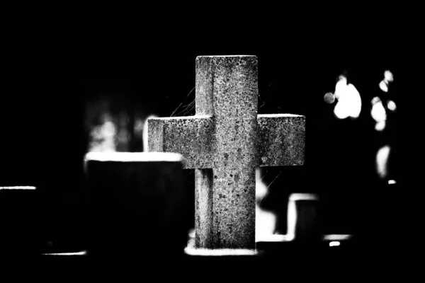 Cemetery Гробниці Місці Поховання Мертвих — стокове фото