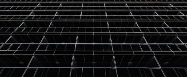 Grafikler - Modern bir bina yapısının ana hatları