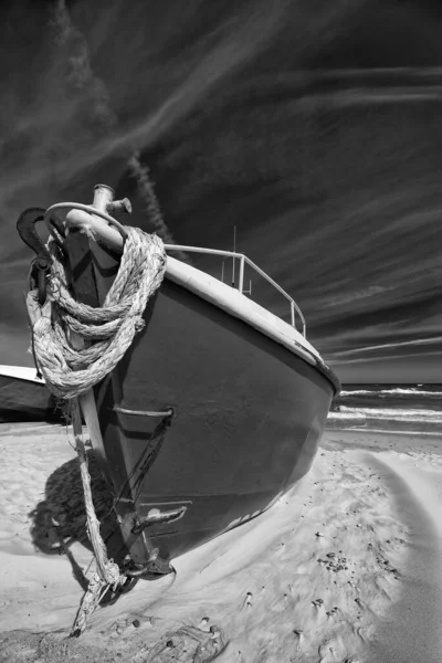 Barcos Pesca Pequeños Buques Orilla Del Mar —  Fotos de Stock