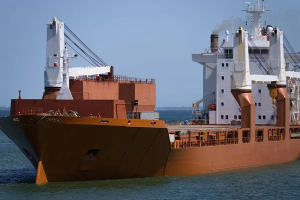 stock image MARITIME TRANSPORT - The ship is sailing on sea