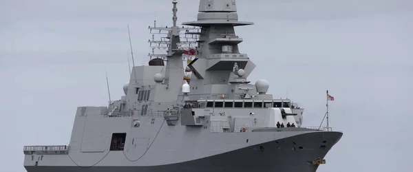 Warship Guided Missile Frigate Sea — Stock Photo, Image