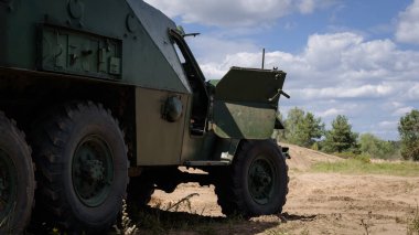 ASKERİ - Sovyet inşaatının tekerlekli zırhlı taşıyıcısı