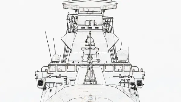 WARGeIP - İtalyan Donanması güdümlü füze fırkateyni liman iskelesine demir attı