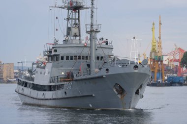 GDYNIA, POLAND REJON - POLAND - 27 MAYIS 2024 WARGeIP - Polonya Donanması Kurtarma Gemisi