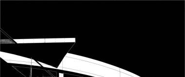 ARCHITECTURE - Mavi gökyüzüne karşı modern yüksek bir yerleşim yeri