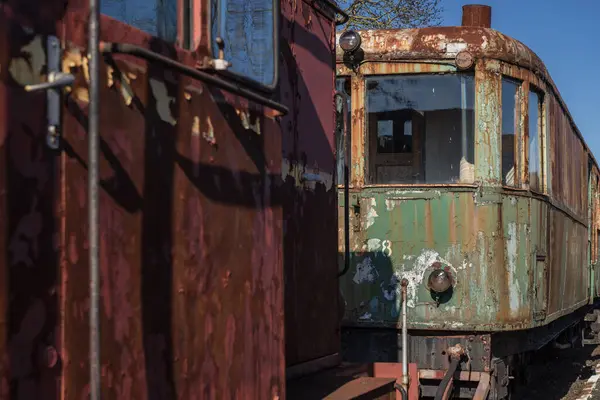 NARROW GAZETİ DEESEL RAILCar - Yolcuları taşımak için eski ve tarihi bir araç