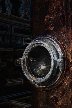 NARROW GAZETİ DEESEL RAILCar - Yolcuları taşımak için eski ve tarihi bir araç