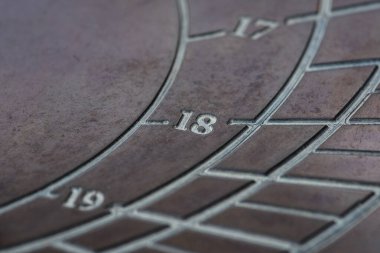 SUNDIAL - Üçgen bıçaklı yatay bir halka