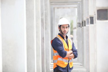 İnşaat sektöründe çalışan mühendis ekibi.