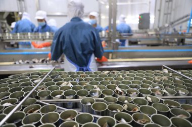 Gıda fabrikasında gıda mühendisi kontrol süreci 