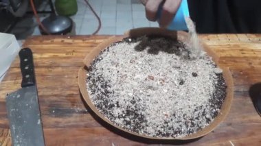 Tatlı Martabak yapma süreci, Endonezya geleneksel sokak yemekleri