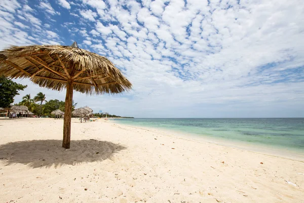 Caribbean Beach Tropical Sea Background Holiday Summer — Stock Photo, Image