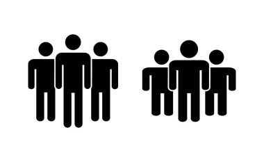 Web ve mobil uygulama için insan simgesi. İmza ve sembol. Kullanıcı Simgesi vektörü