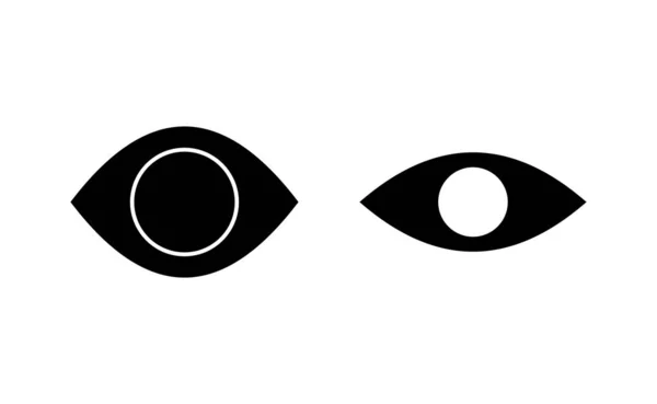 Eye Icon Vector Web Mobile App Eye Sign Symbol Look — Image vectorielle