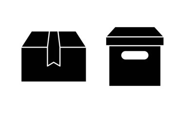 Box icon vector for web and mobile app. box sign and symbol, parcel, package