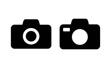 Camera icon vector for web and mobile app. photo camera sign and symbol. photography icon.