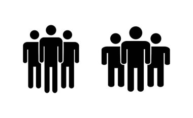 Web ve mobil uygulama için insan simgesi. İmza ve sembol. Kullanıcı Simgesi vektörü