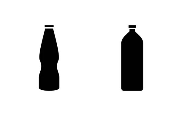 Bottle Icon Vector Web Mobile App Bottle Sign Symbol — Vettoriale Stock