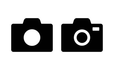 Camera icon vector for web and mobile app. photo camera sign and symbol. photography icon.