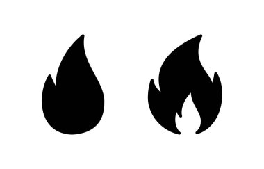 Fire icon vector for web and mobile app. fire sign and symbol