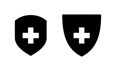 Health insurance icon vector for web and mobile app. Insurance document sign and symbol