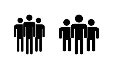 Web ve mobil uygulama için insan simgesi. İmza ve sembol. Kullanıcı Simgesi vektörü