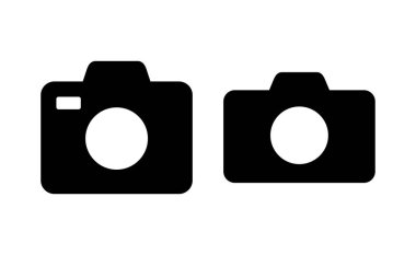 Camera icon vector for web and mobile app. photo camera sign and symbol. photography icon.